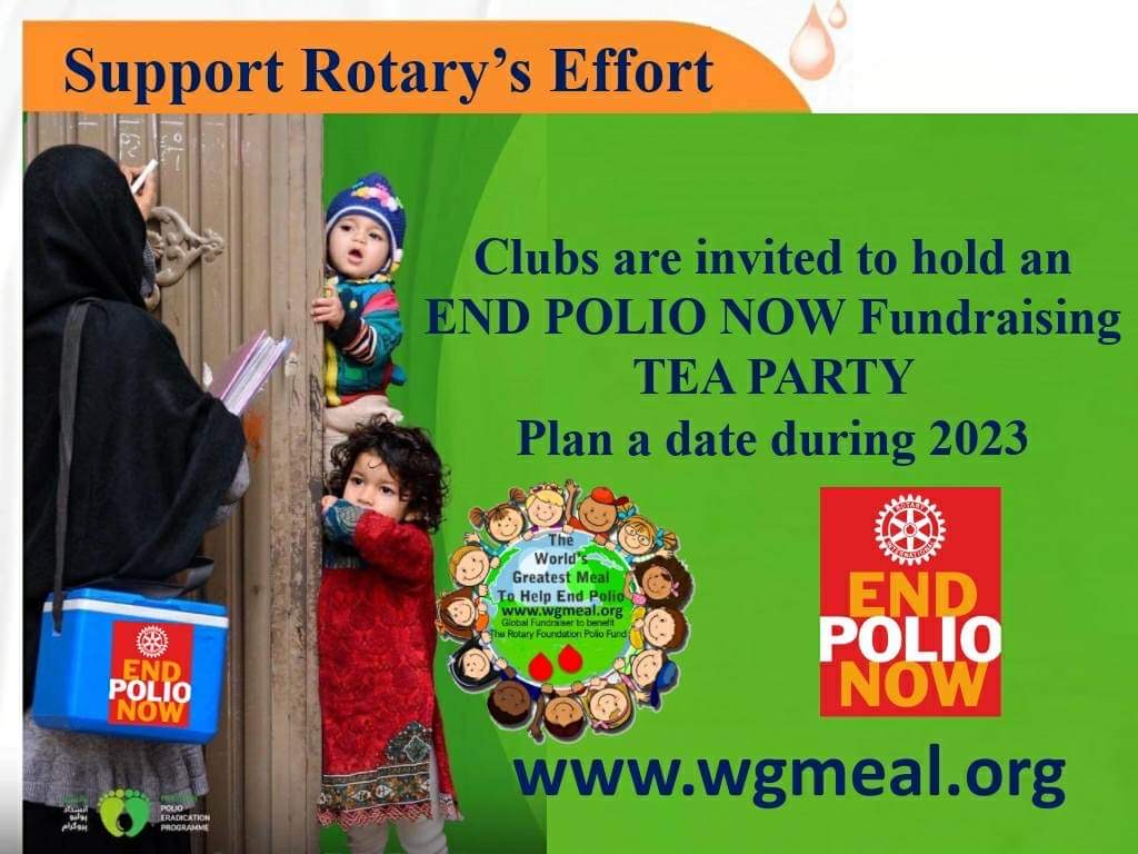 Rotary: World's Greatest Meal to Help End Polio